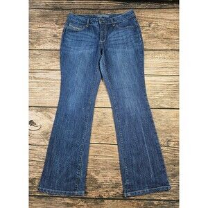 Faded Glory Bootcut Womens 14 A Mid Rise Jeans Blue Stretch EUC